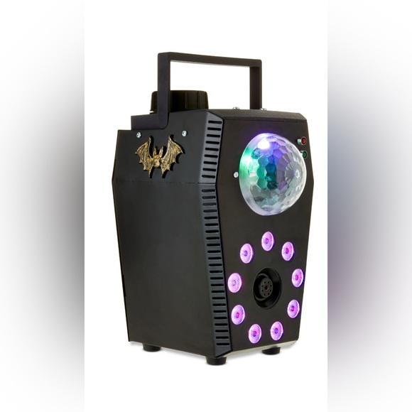 Strobing color change coffin light w/ fog effects NEW in box remote controlled - Picture 6 of 9